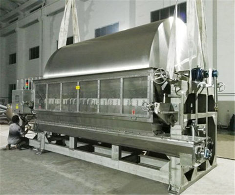 secador de la conducción de la caída de 630kg/h hectogramo con el Scrapper