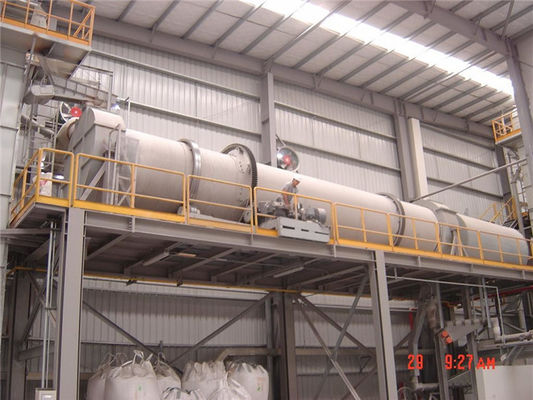 Secador rotatorio químico de la conducción de la industria HZG