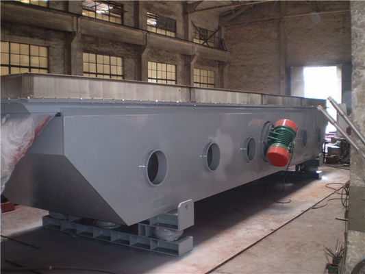 secador en lecho fluidificado del Vibro horizontal de 0.5×2kW GZQ