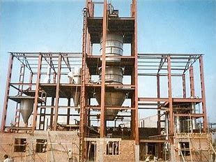 Secador de espray industrial del café del té inmediato de EAC con el sistema de la recuperación de calor